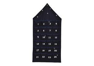 Sareva Advent Calendar Home Black 48 x 96 cm